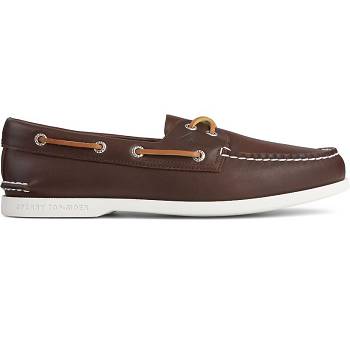 Sperry Authentic Original Plushwave Káva - Panske Mokasíny